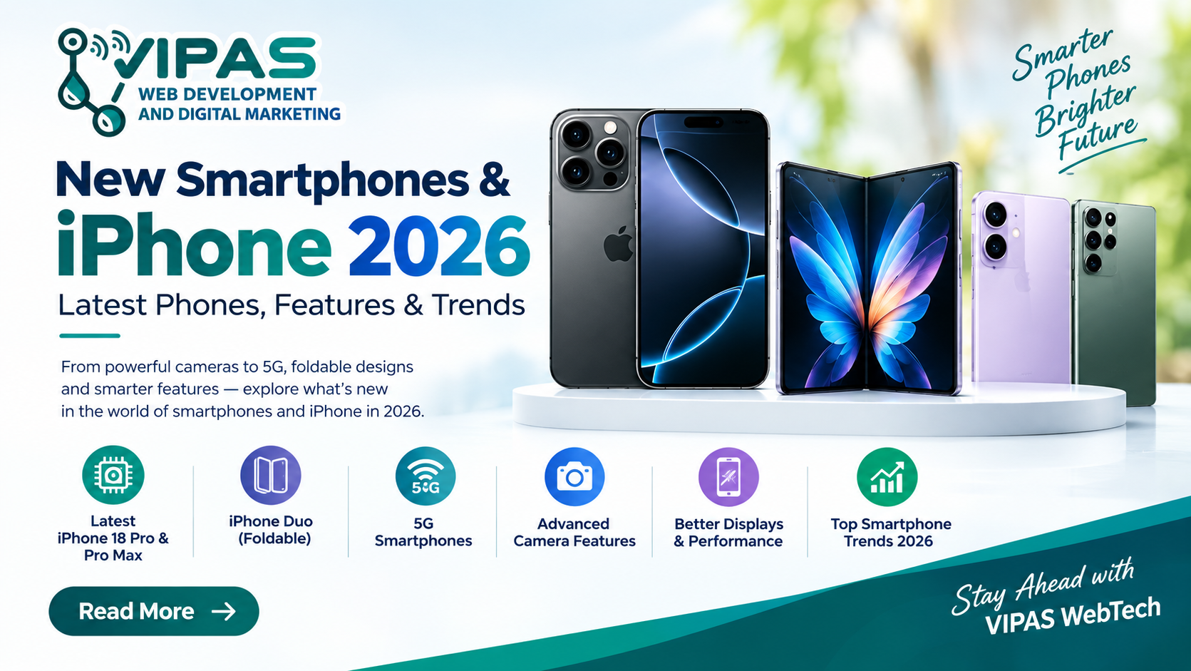 New Smartphones & iPhone 2026: Latest Phones, Features & Trends
