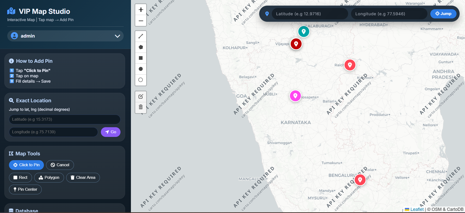 VIP Map